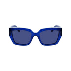 Blue Injected Sunglasses