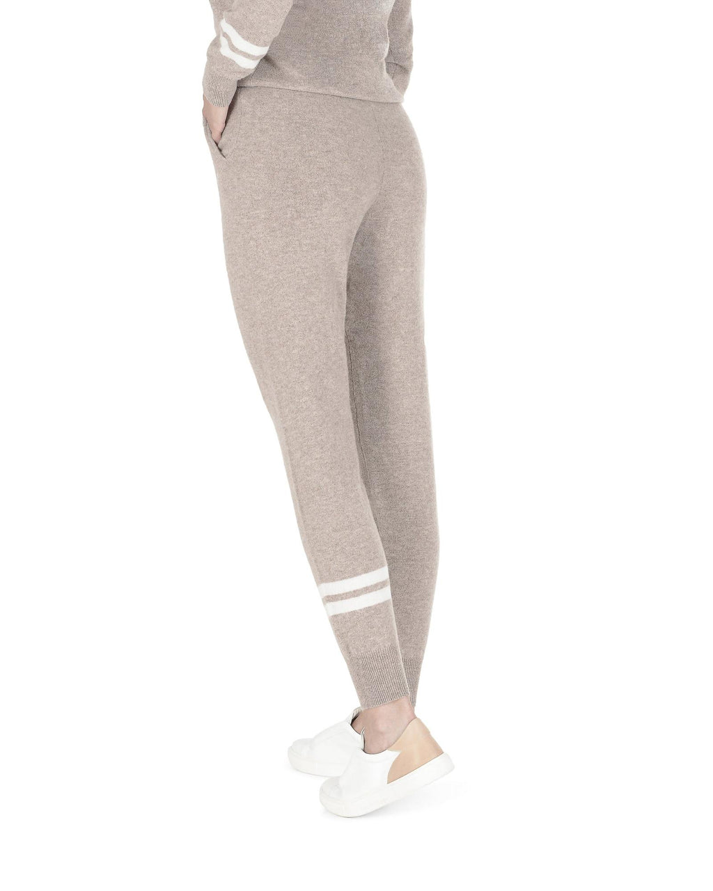CROWN OF EDINBURGH CASHMERE kelnės