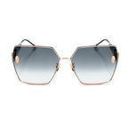 Gold Metal Sunglasses