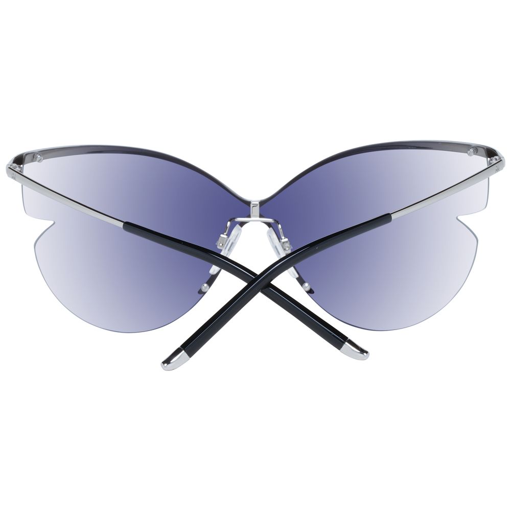 Gray Metal Sunglasses