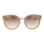 Beige Acetate Sunglasses