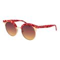 Multicolor Metal Sunglasses