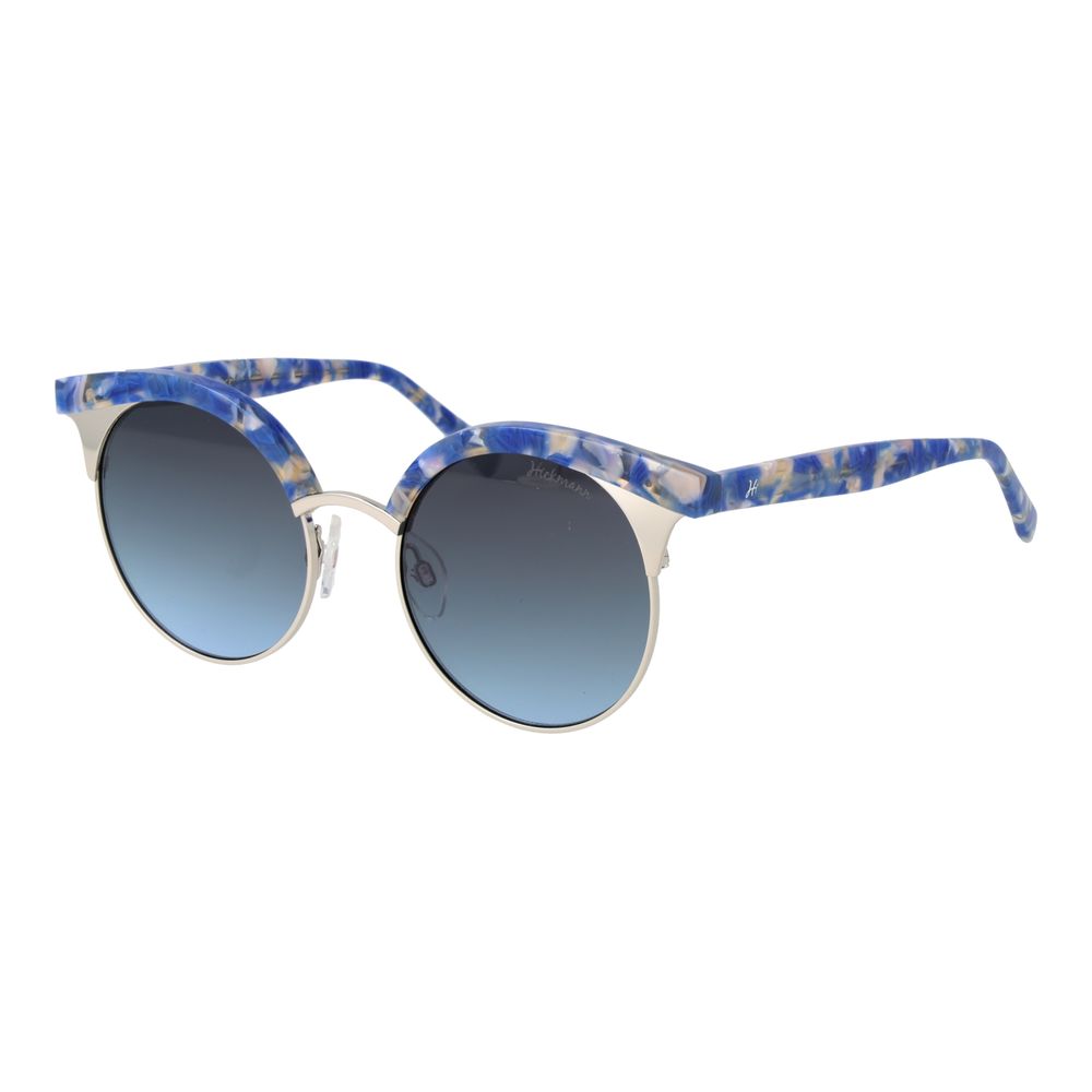 Blue Metal Sunglasses
