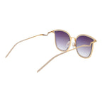 White Metal Sunglasses