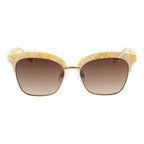 Bicolor Metal Sunglasses