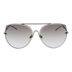 Gray Metal Sunglasses