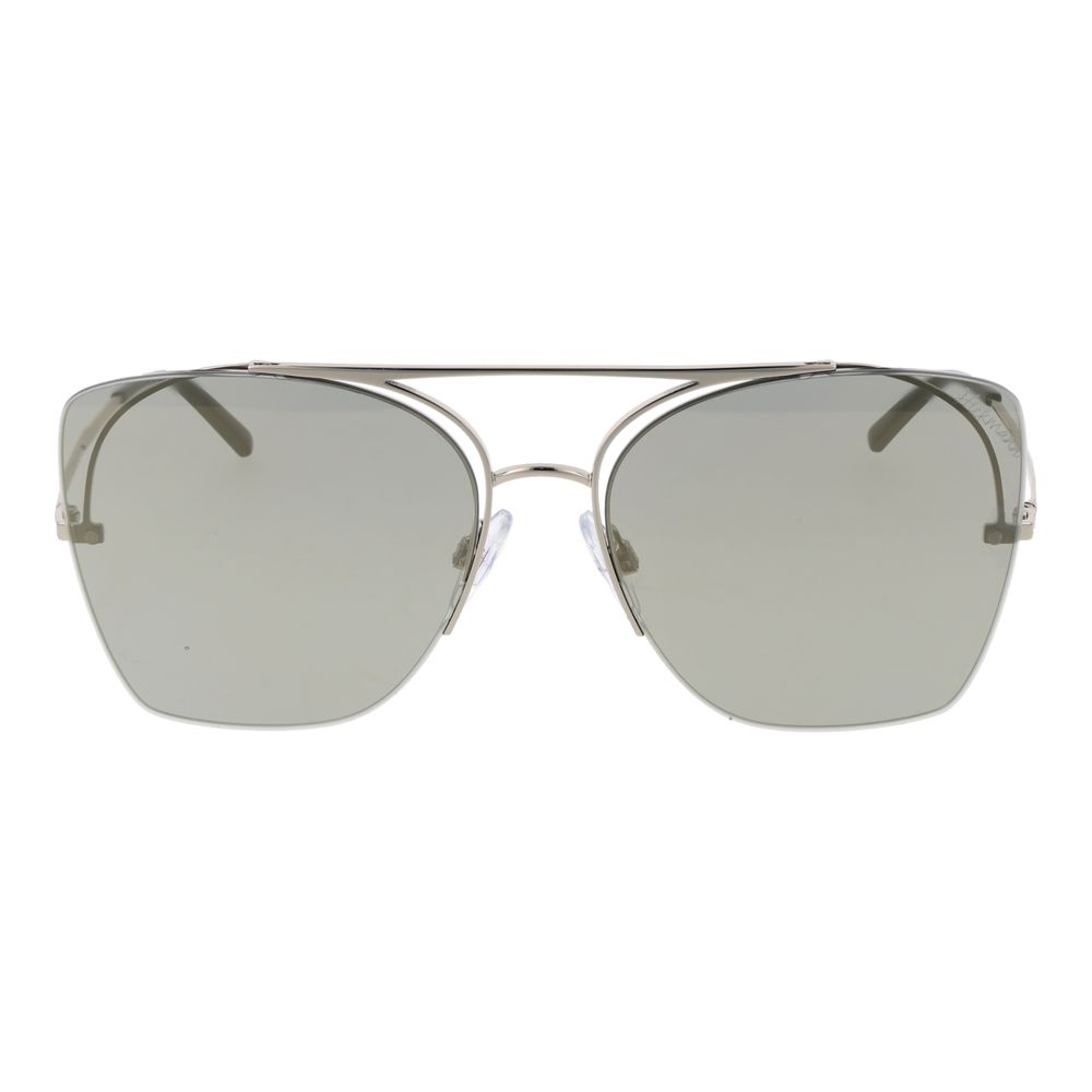 Gray Metal Sunglasses