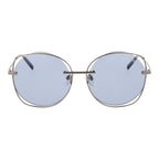 Gray Metal Sunglasses