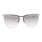Gray Metal Sunglasses