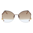 Multicolor Metal Sunglasses