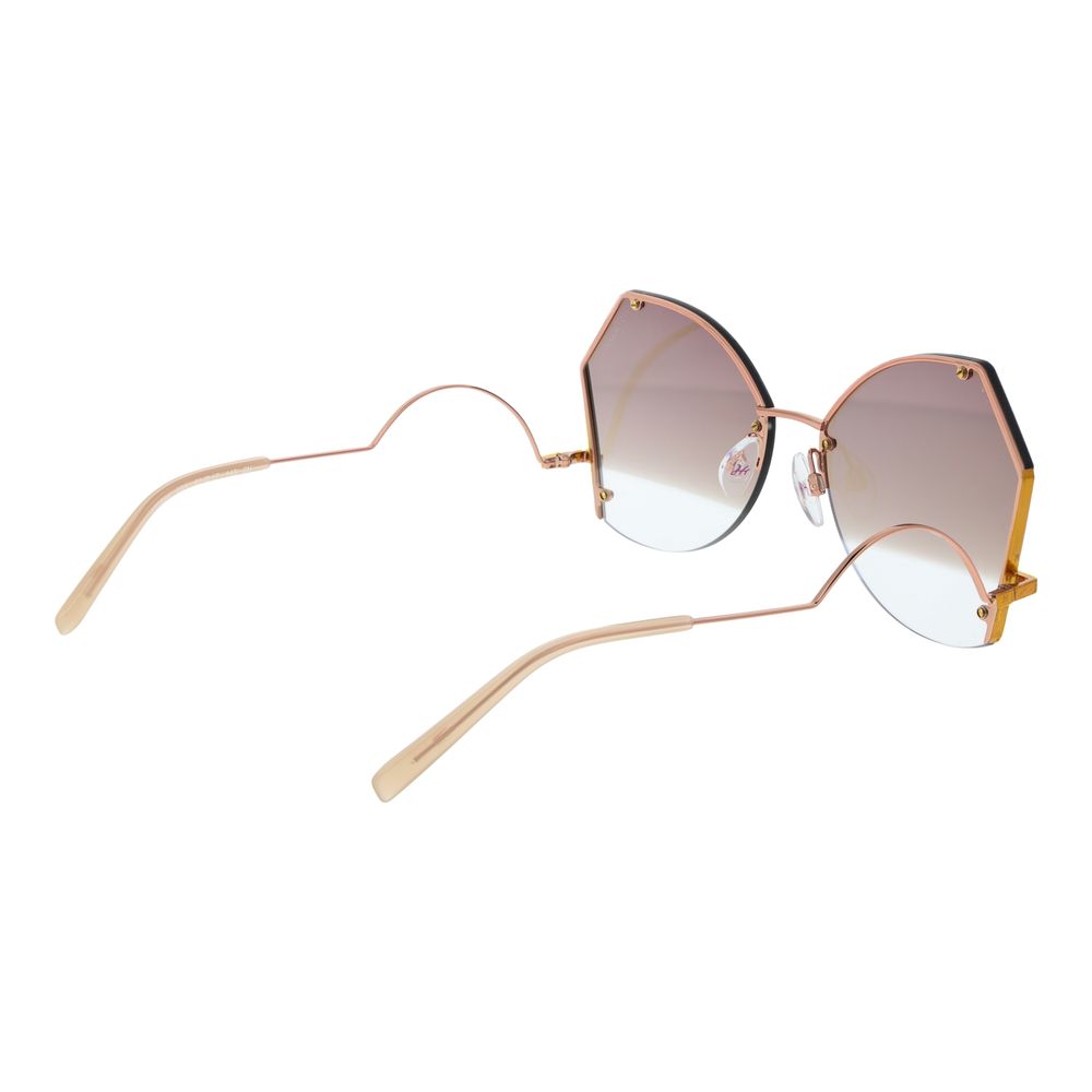 Multicolor Metal Sunglasses