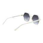 White Acetate Sunglasses