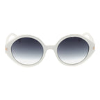 White Acetate Sunglasses
