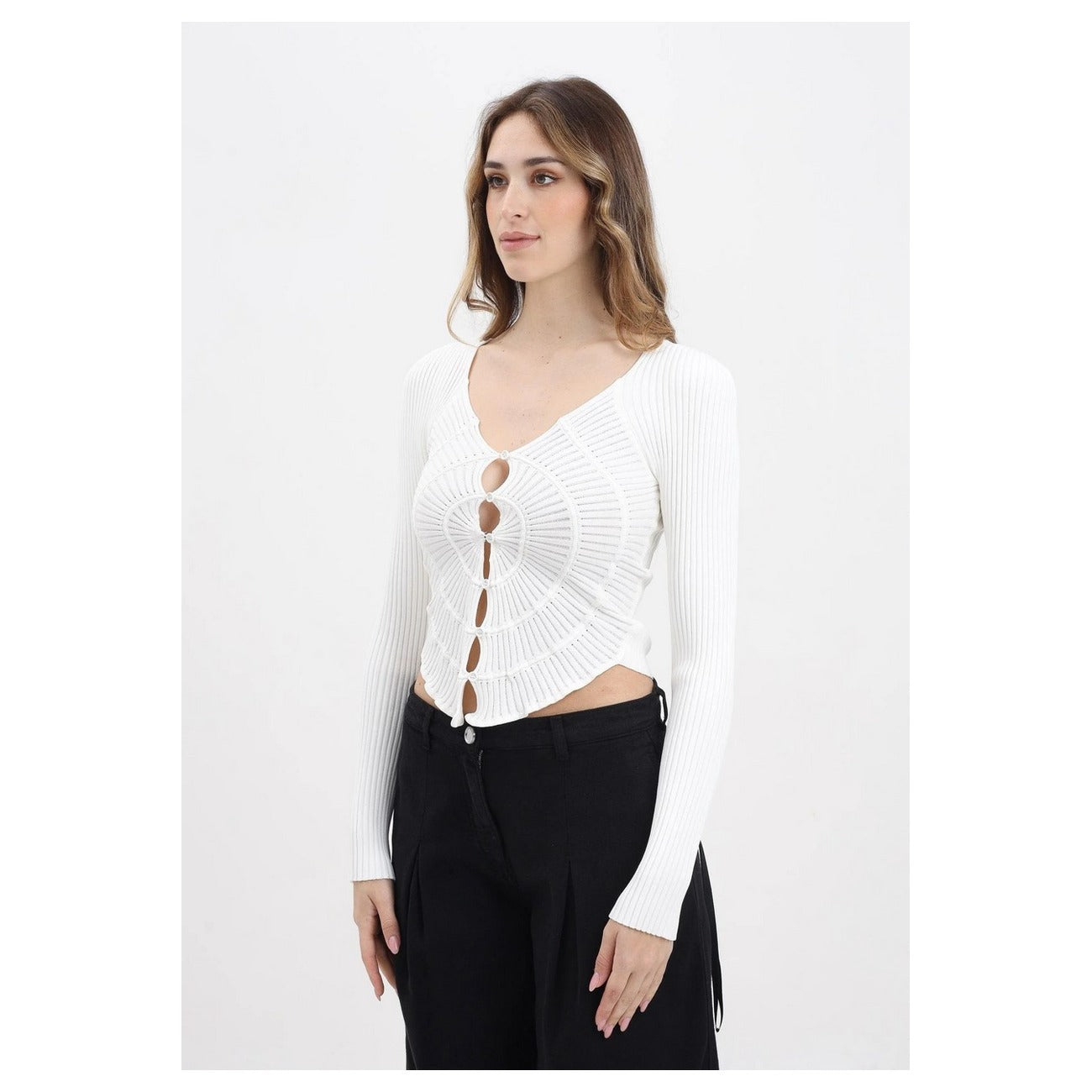 Pinko Susagstomas Megztinis