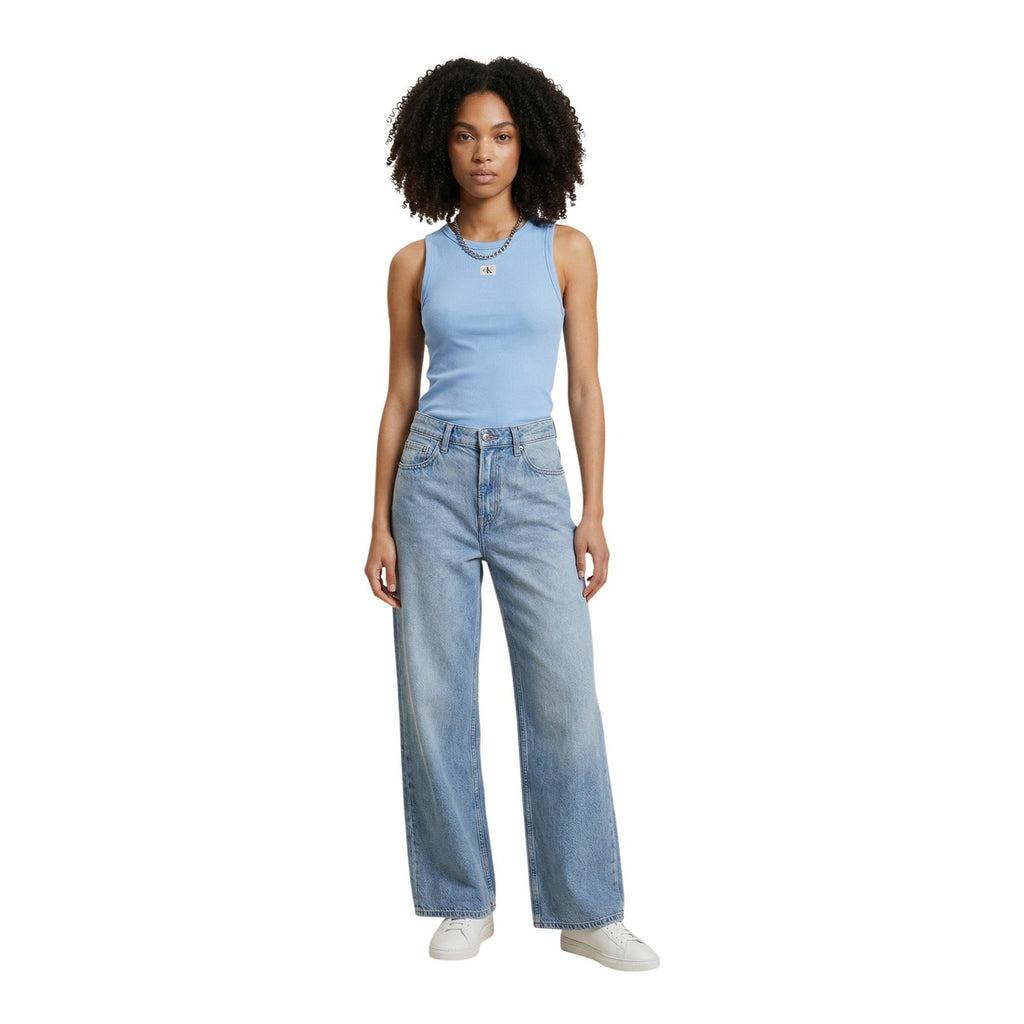 Calvin Klein Jeans Marškinėliai Be Rankovių