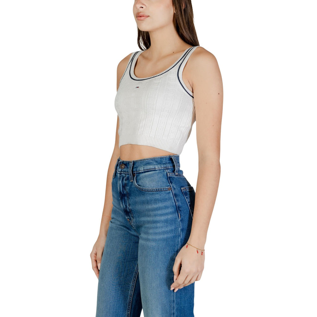 Tommy Hilfiger Jeans Marškinėliai Be Rankovių