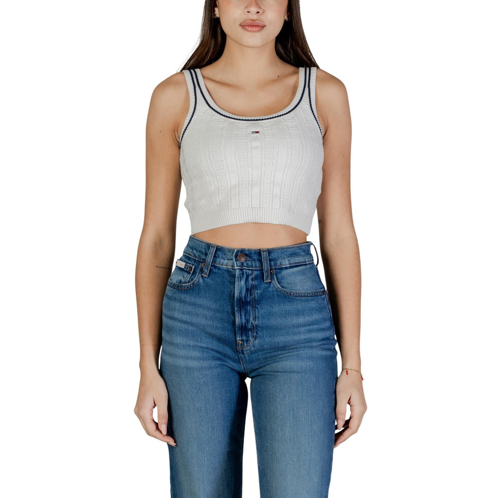 Tommy Hilfiger Jeans Marškinėliai Be Rankovių
