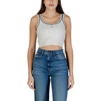 Tommy Hilfiger Jeans Marškinėliai Be Rankovių