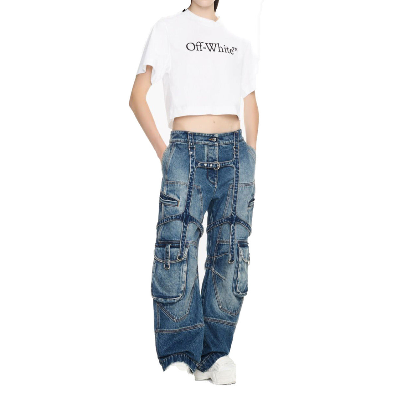 Off-white Džinsai